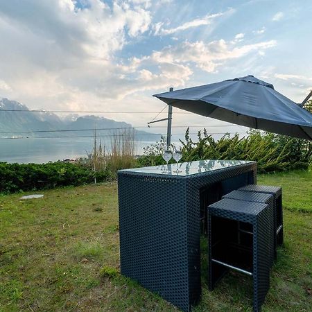 Rooms In Splendid Apartment With Parking-Stunning Lake View Montreux Luaran gambar